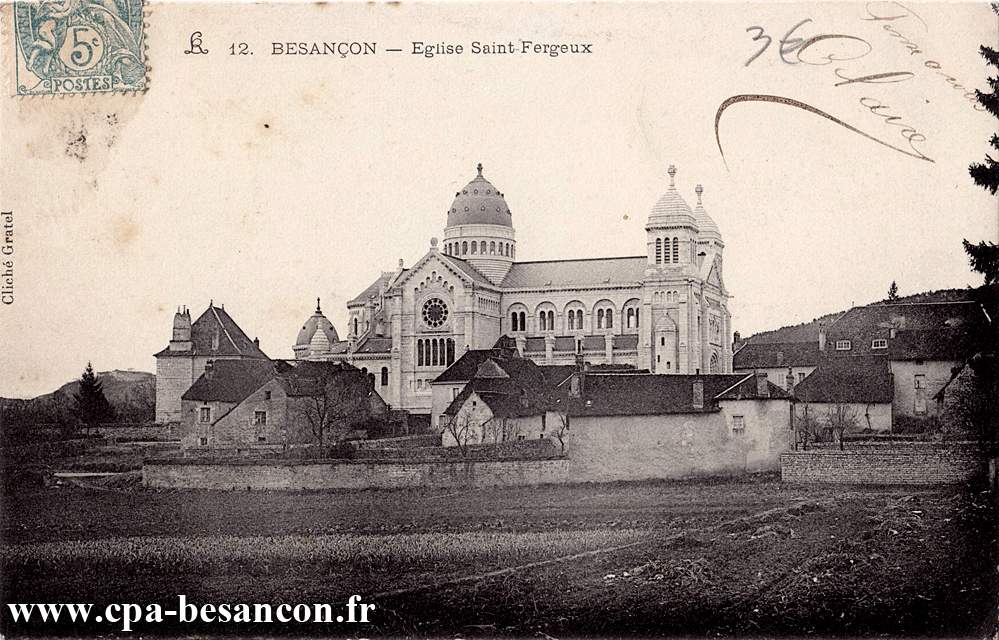 12. BESANÇON - Eglise Saint-Ferjeux